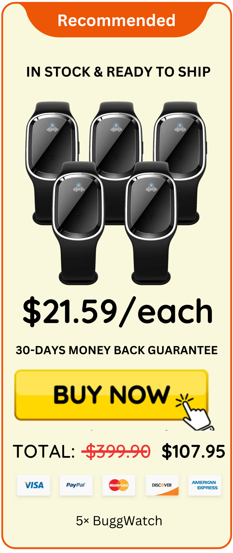 BuggWatch offer price 