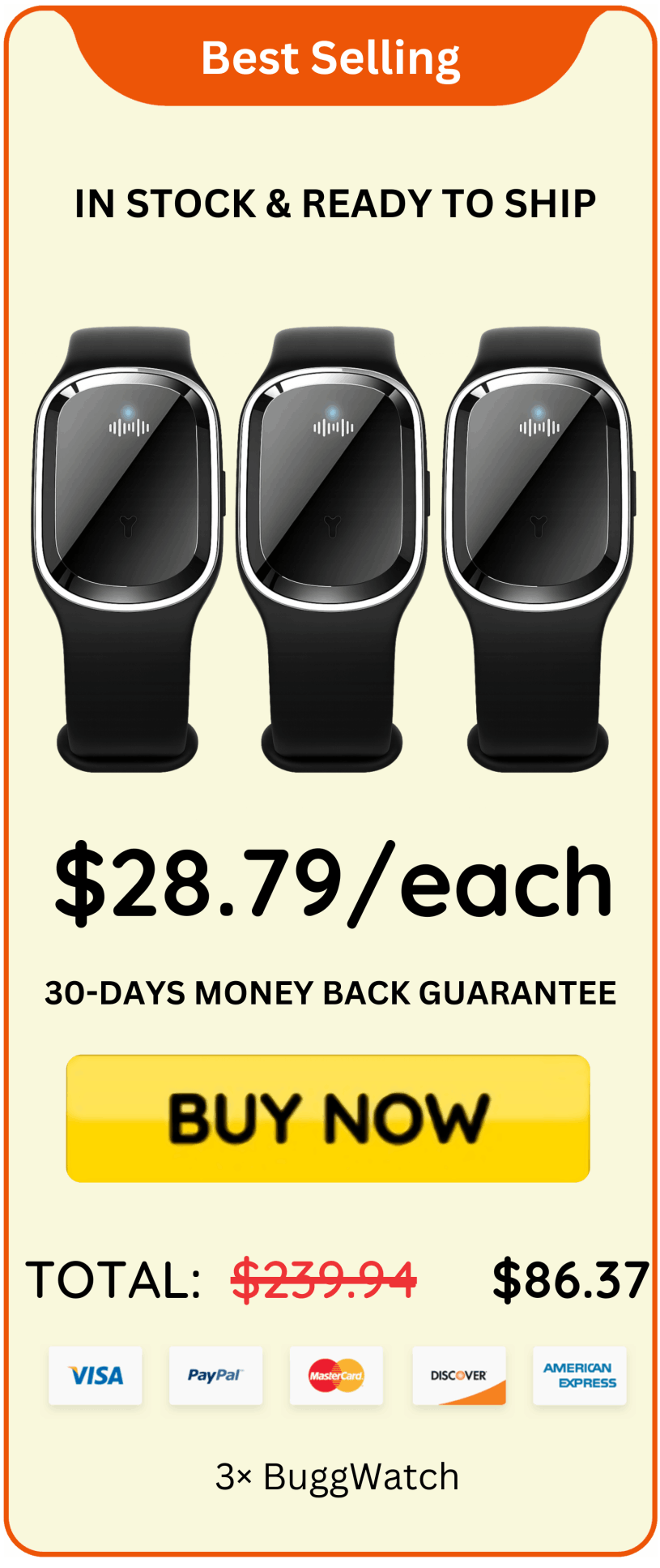 BuggWatch offer price 